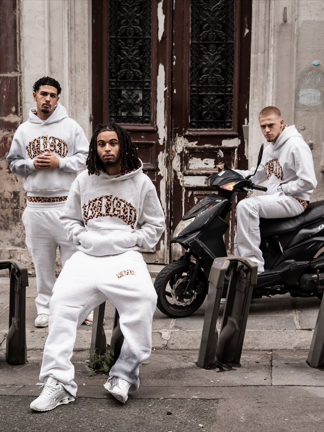 WHITE LEOPARD TRACKSUIT